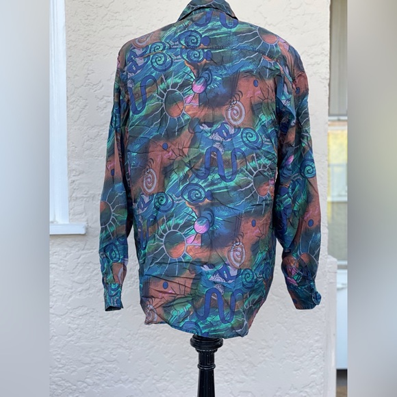 Vintage blouse floral - Picture 4 of 7